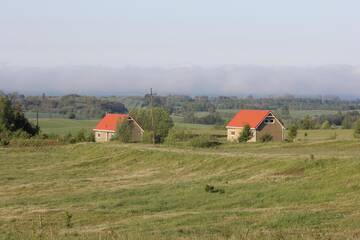 Фото номера Дом с 3 спальнями Дома для отпуска Mazury - Dom przy Cisowym Jarze г. Kowale Oleckie 29