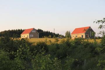 Фото номера Дом с 3 спальнями Дома для отпуска Mazury - Dom przy Cisowym Jarze г. Kowale Oleckie 85